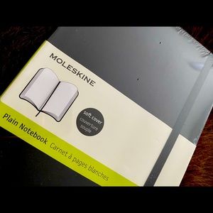 New! Still Wrapped! Plain Page Soft Moleskine